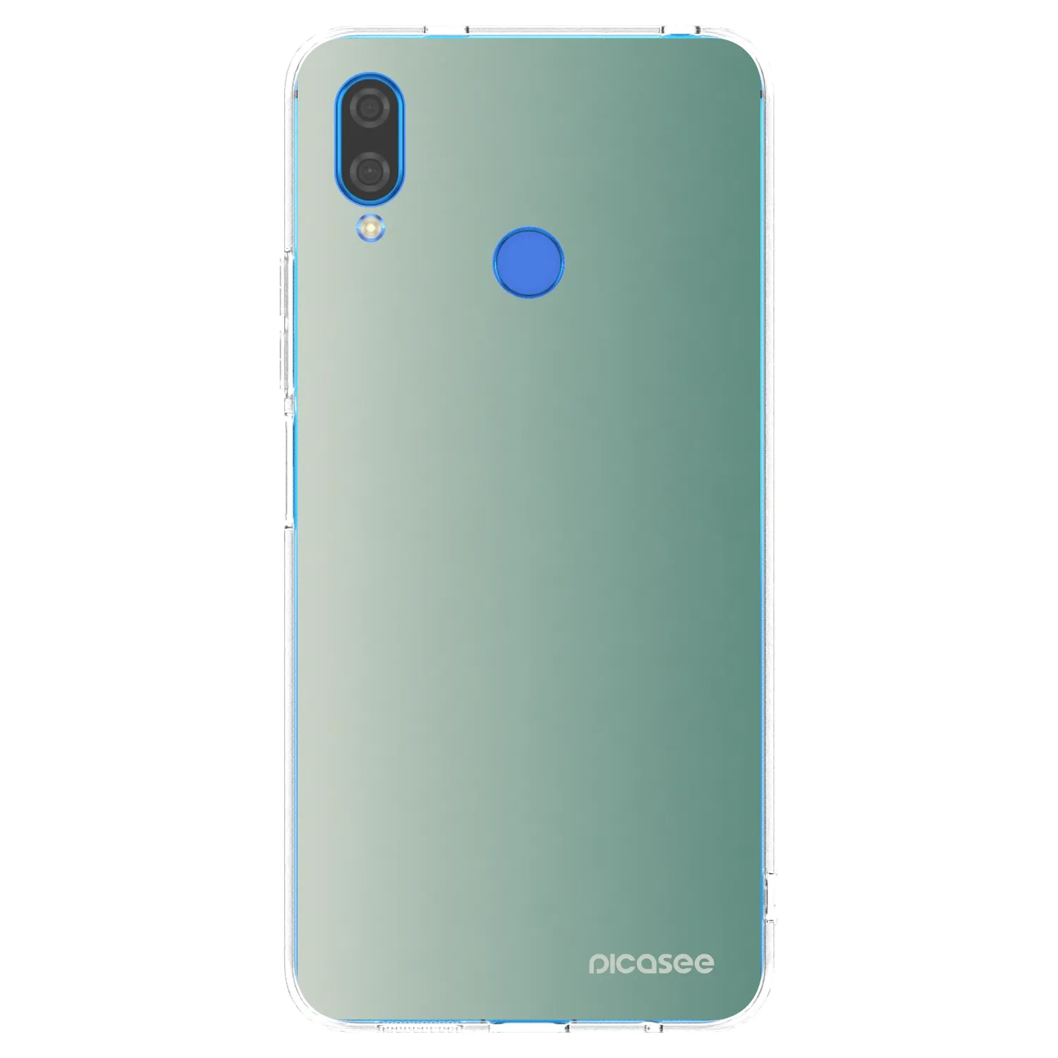 Picasee Huawei Nova 3i Hülle - Transparentes Silikon - Misty Sage