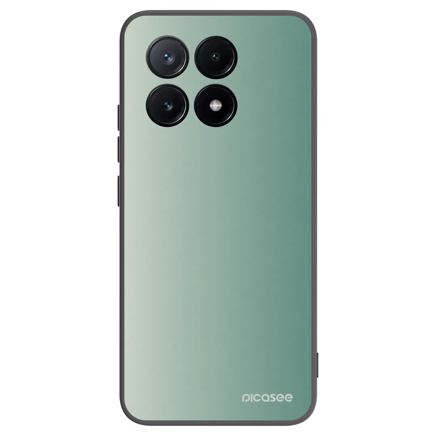 Picasee Xiaomi Poco X6 Pro Hülle - Schwarzes Silikon - Misty Sage