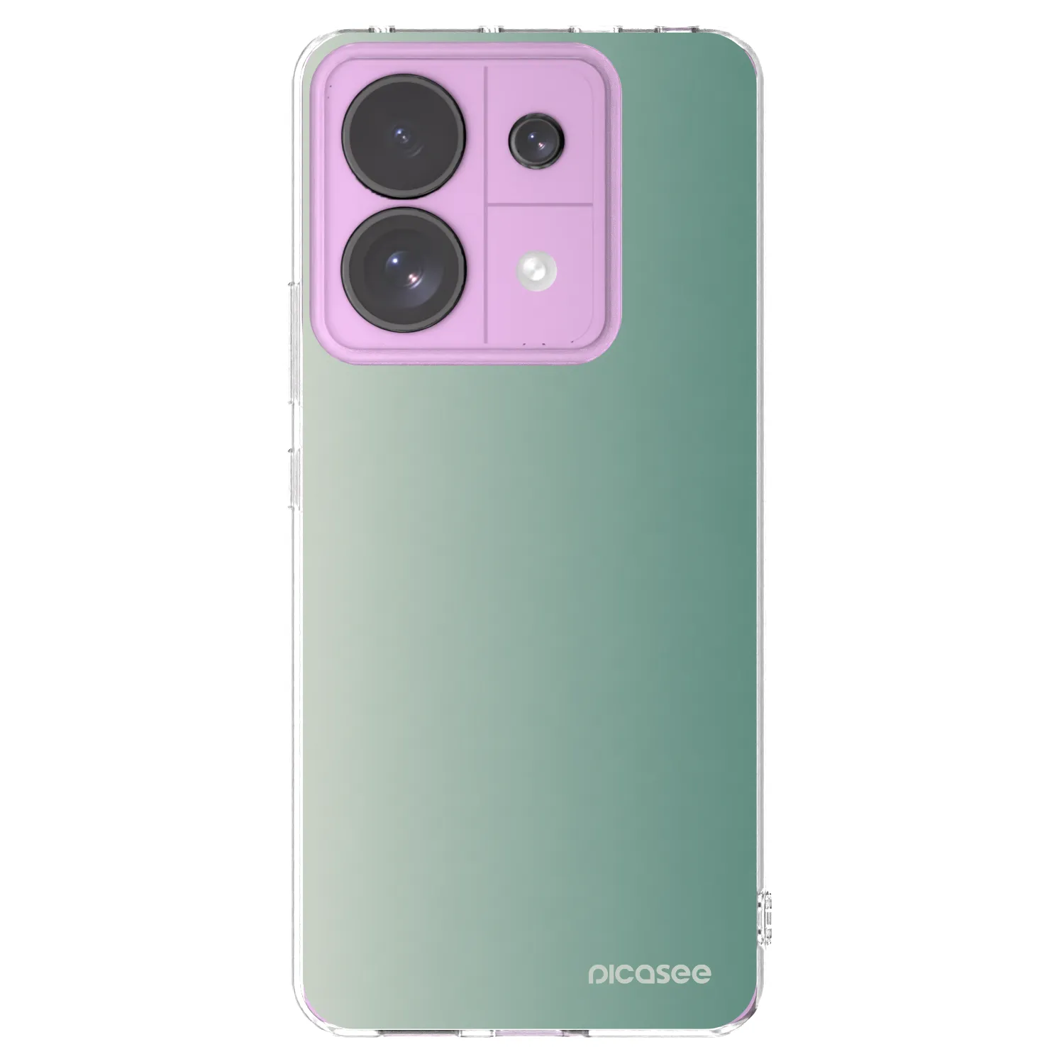 Picasee Xiaomi Redmi Note 13 Pro 5G Hülle - Transparentes Silikon - Misty Sage