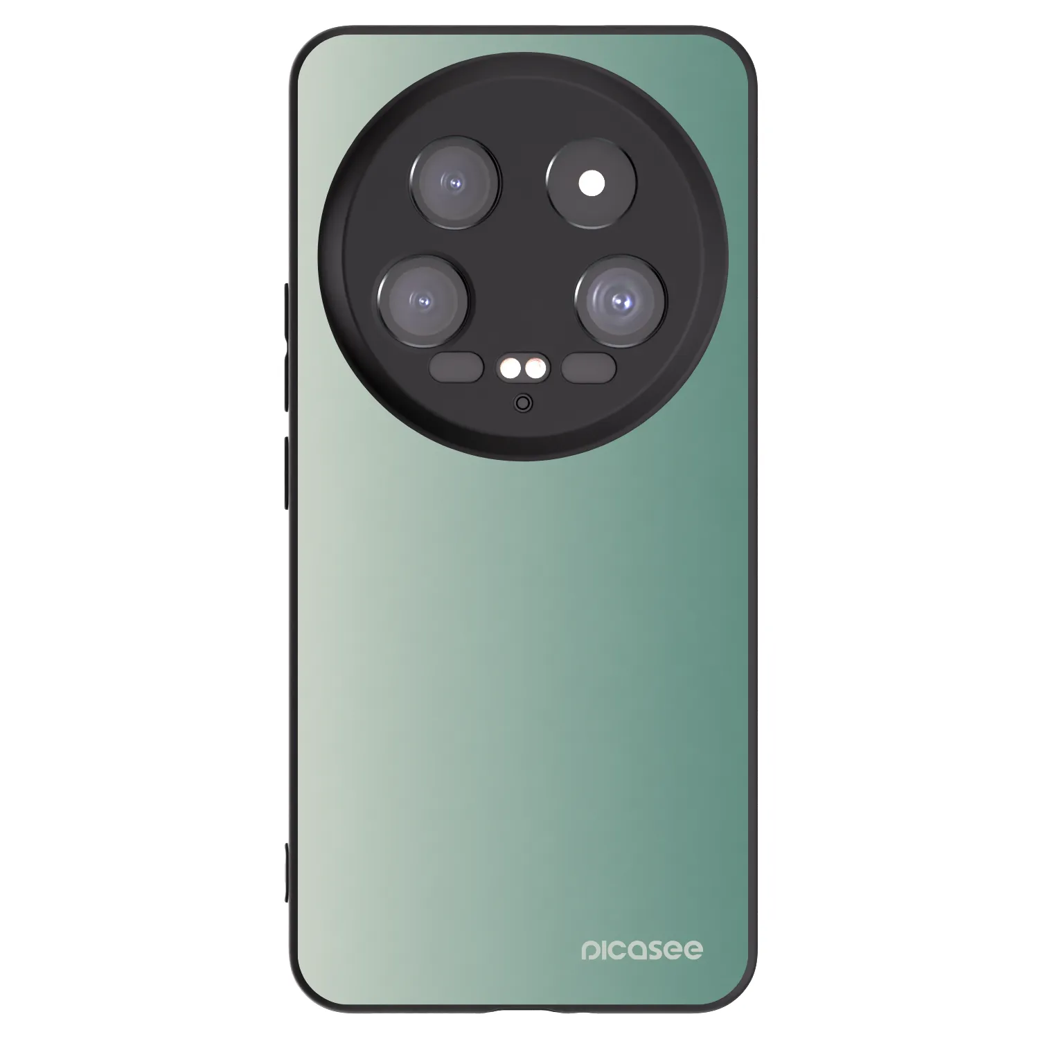 Picasee Xiaomi 14 Ultra Hülle - Schwarzes Silikon - Misty Sage