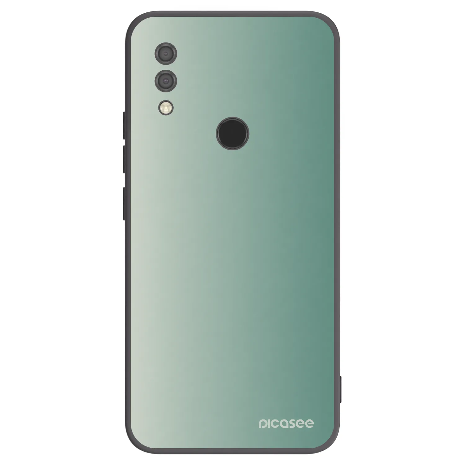 Picasee Xiaomi Redmi 7 Hülle - Schwarzes Silikon - Misty Sage