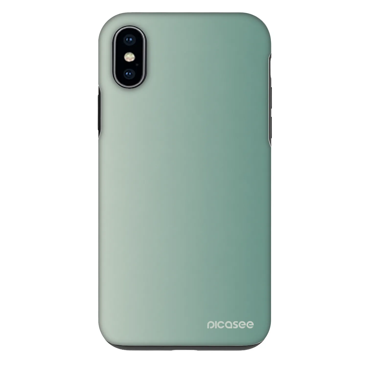 Picasee Fashion Case für Apple iPhone X/XS - Misty Sage
