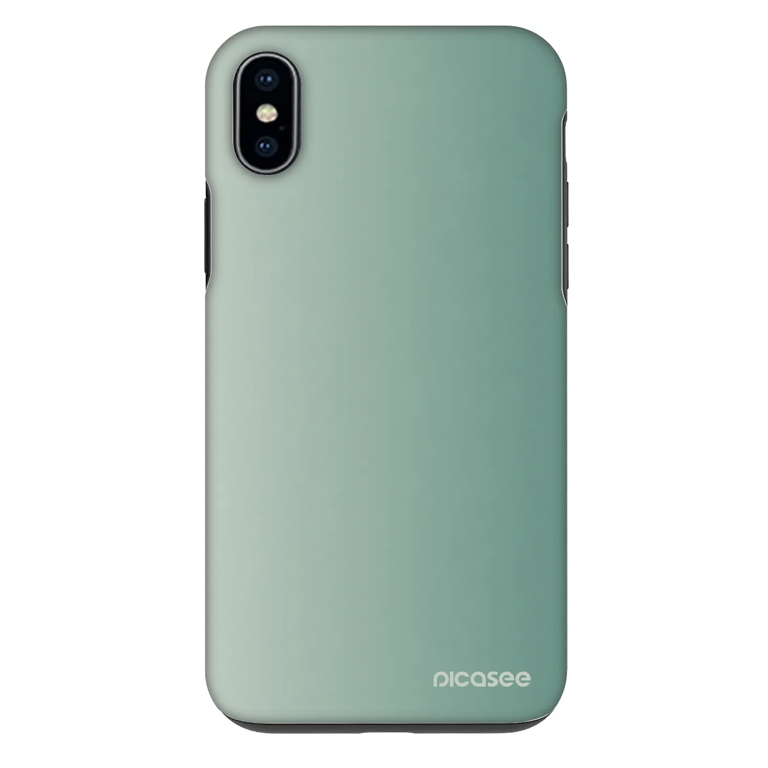 Picasee Fashion Case für Apple iPhone XS Max - Misty Sage