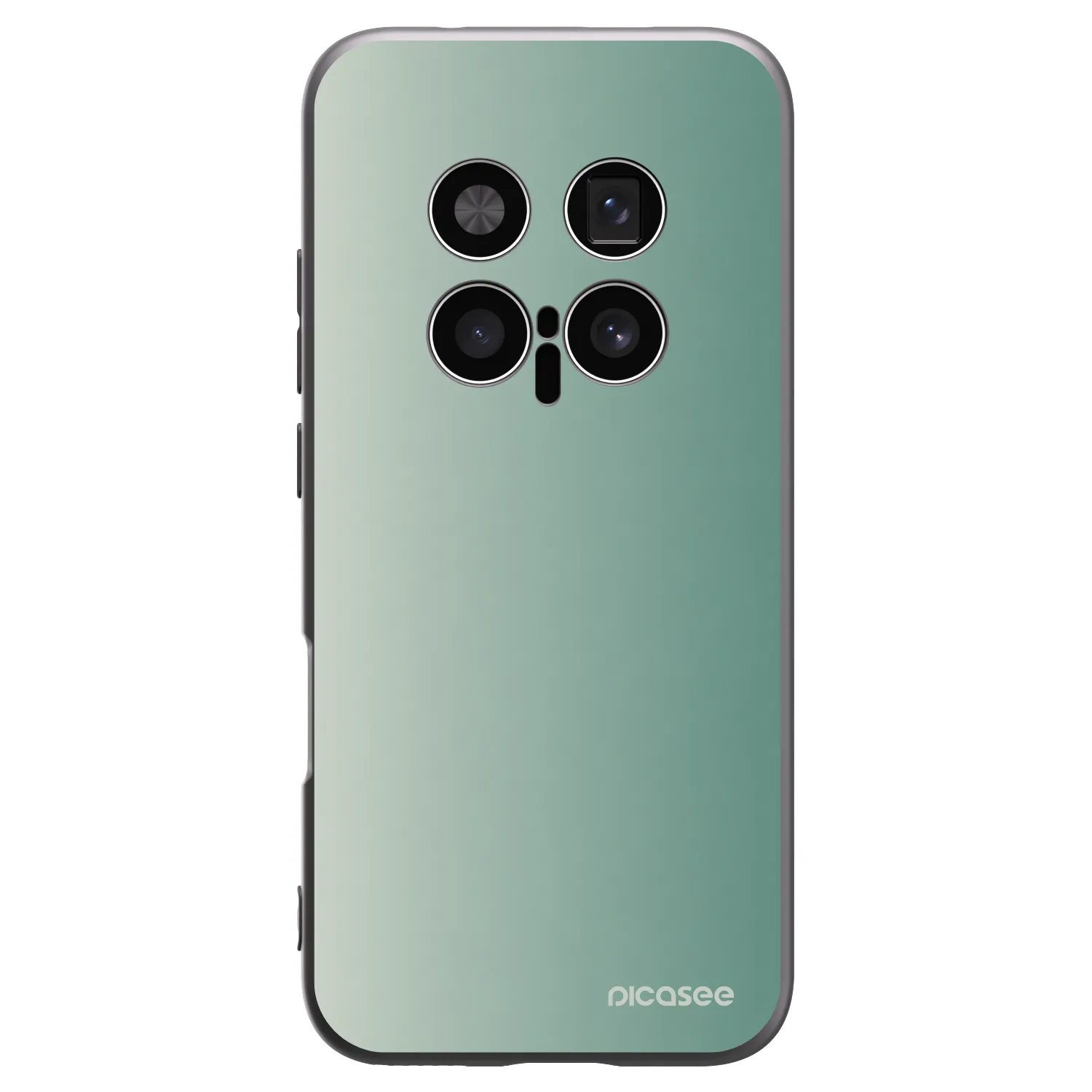 Picasee Honor Magic8 Pro 5G Hülle - Schwarzes Silikon - Misty Sage