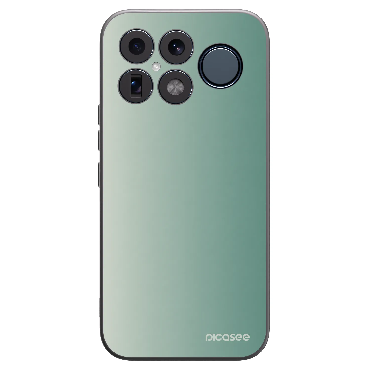 Picasee Xiaomi Poco F8 Ultra Hülle - Schwarzes Silikon - Misty Sage