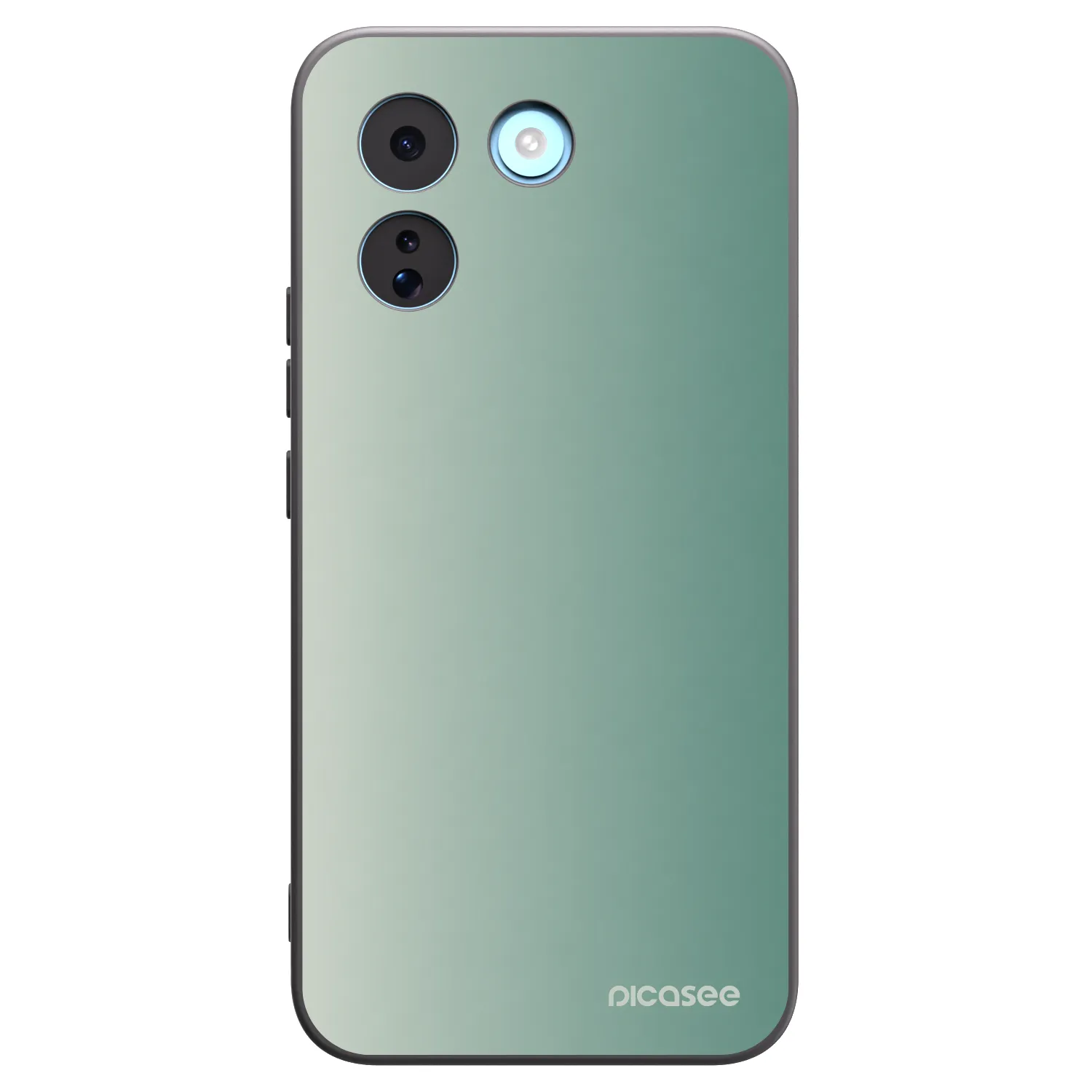 Picasee Xiaomi Redmi Note 17 Pro MAX 5G Hülle - Schwarzes Silikon - Misty Sage