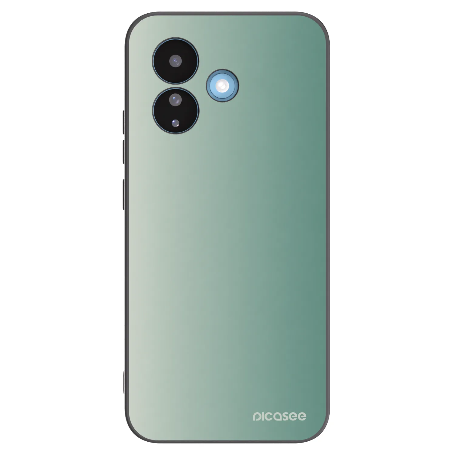 Picasee Xiaomi Redmi Note 17 Pro 5G Hülle - Schwarzes Silikon - Misty Sage