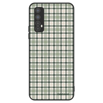 Hülle für Realme 7 - Sage Tartan