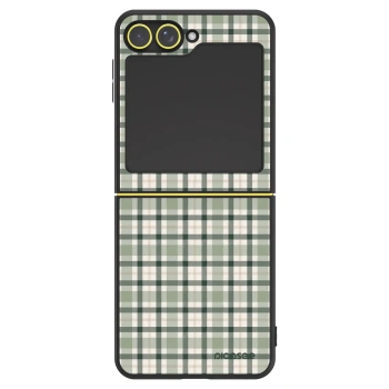 Hülle für Samsung Galaxy Z Flip6 5G - Sage Tartan