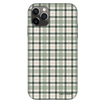 Hülle für Apple iPhone 11 Pro - Sage Tartan