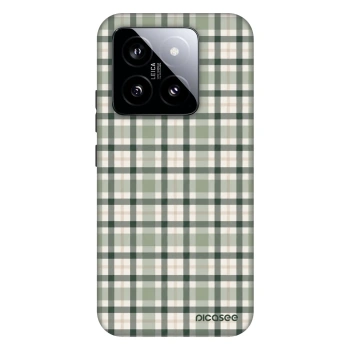 Hülle für Xiaomi 14 - Sage Tartan