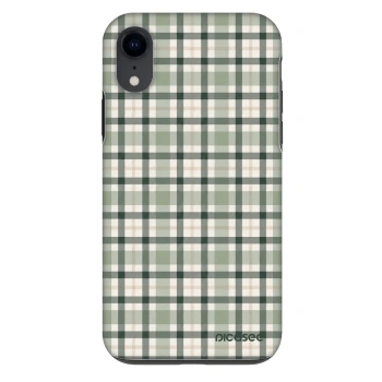 Hülle für Apple iPhone XR - Sage Tartan