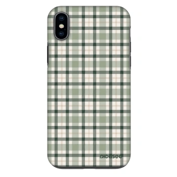 Hülle für Apple iPhone XS Max - Sage Tartan