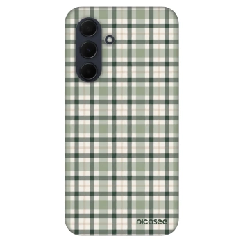 Hülle für Samsung Galaxy A35 5G A356B - Sage Tartan