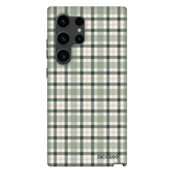 Hülle für Samsung Galaxy S24 Ultra S928B 5G - Sage Tartan