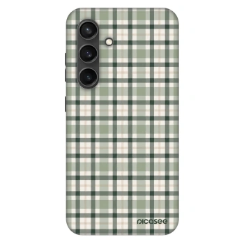 Hülle für Samsung Galaxy S24+ S926B 5G - Sage Tartan