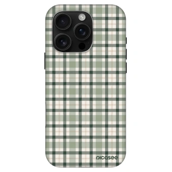Hülle für Apple iPhone 16 Pro - Sage Tartan