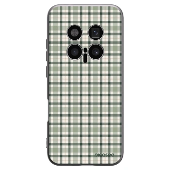 Picasee Honor Magic8 Pro 5G Hülle - Schwarzes Silikon - Sage Tartan