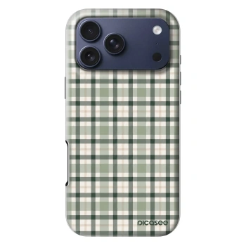 Hülle für Apple iPhone 18 Pro Max - Sage Tartan