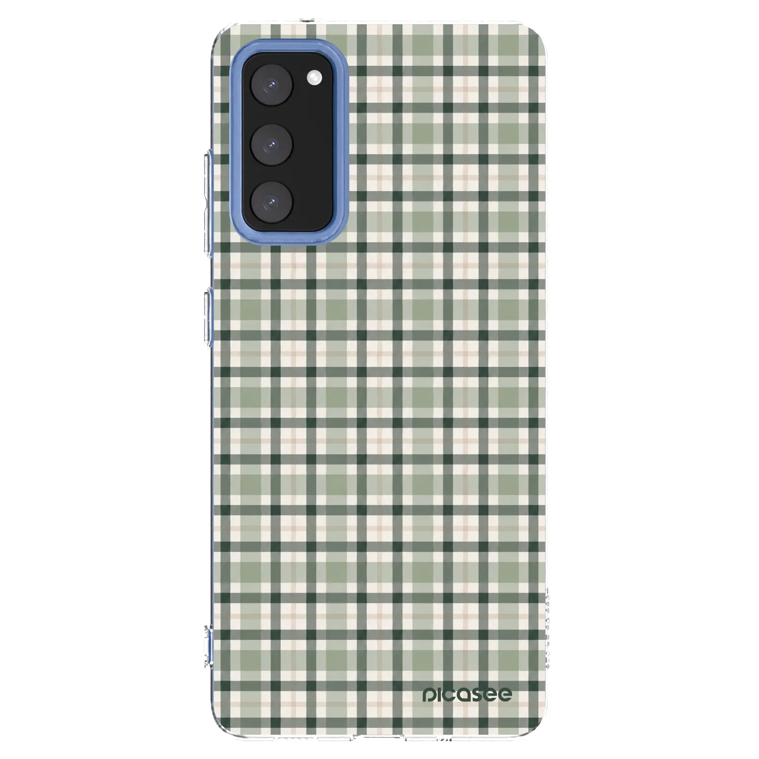 Picasee Samsung Galaxy S20 FE Hülle - Transparentes Silikon - Sage Tartan