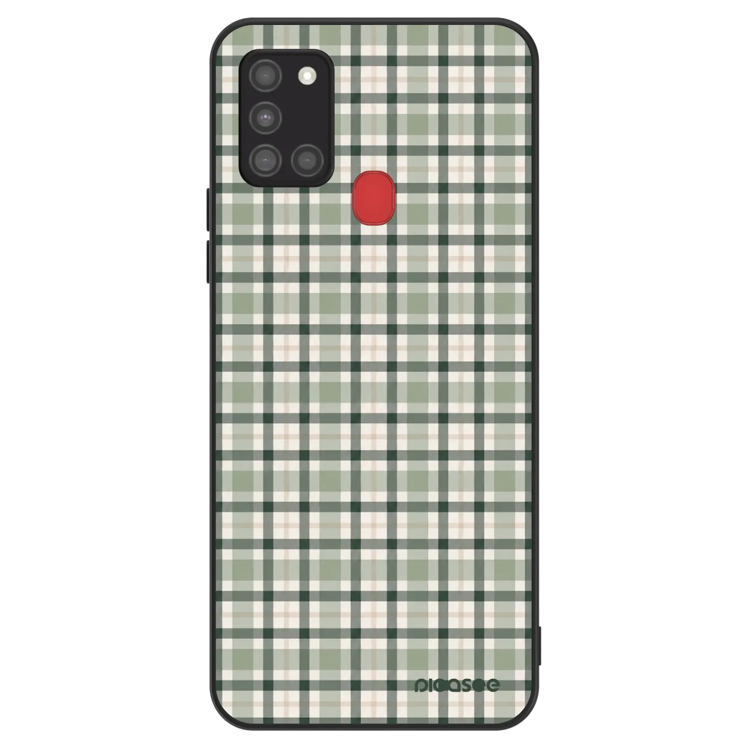 Picasee ULTIMATE CASE für Samsung Galaxy A21s - Sage Tartan