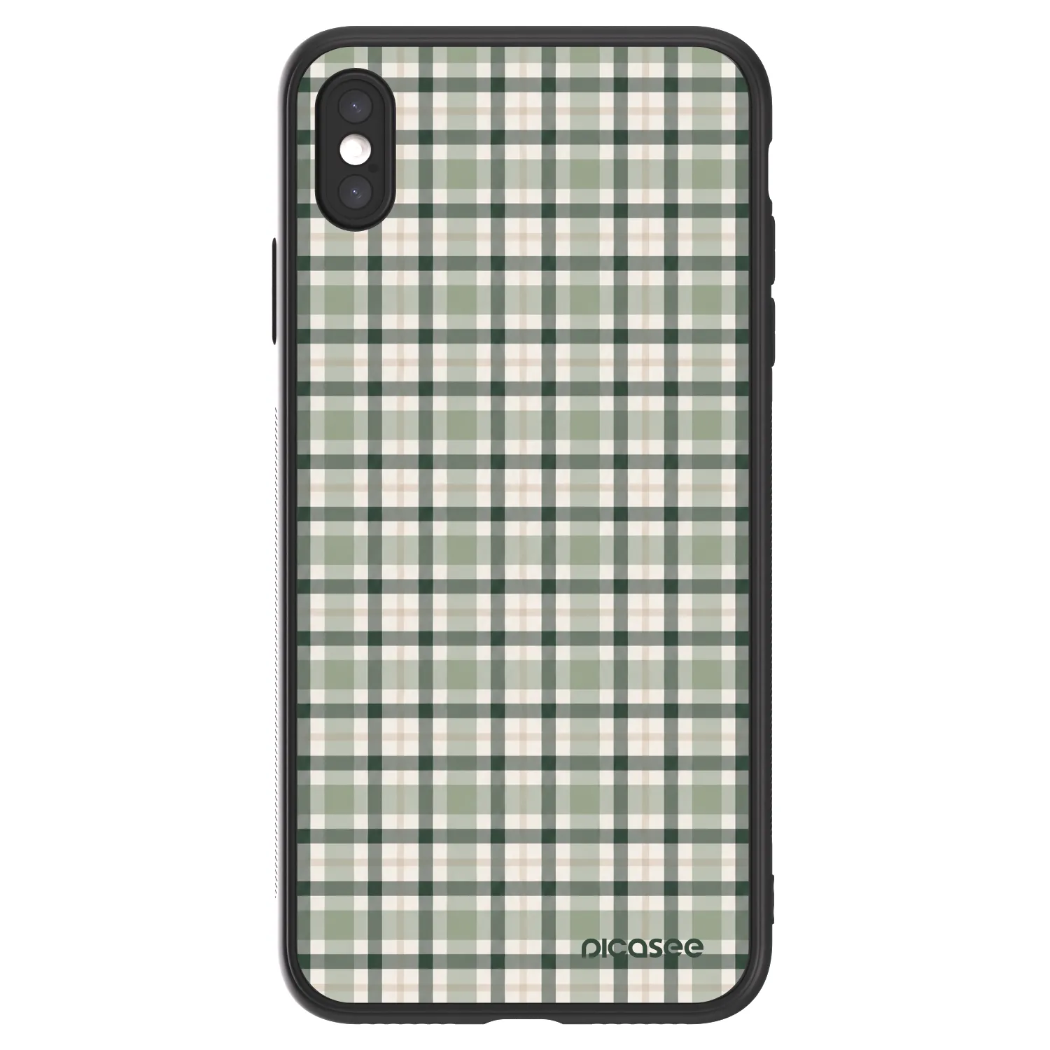 Picasee ULTIMATE CASE für Apple iPhone XS Max - Sage Tartan