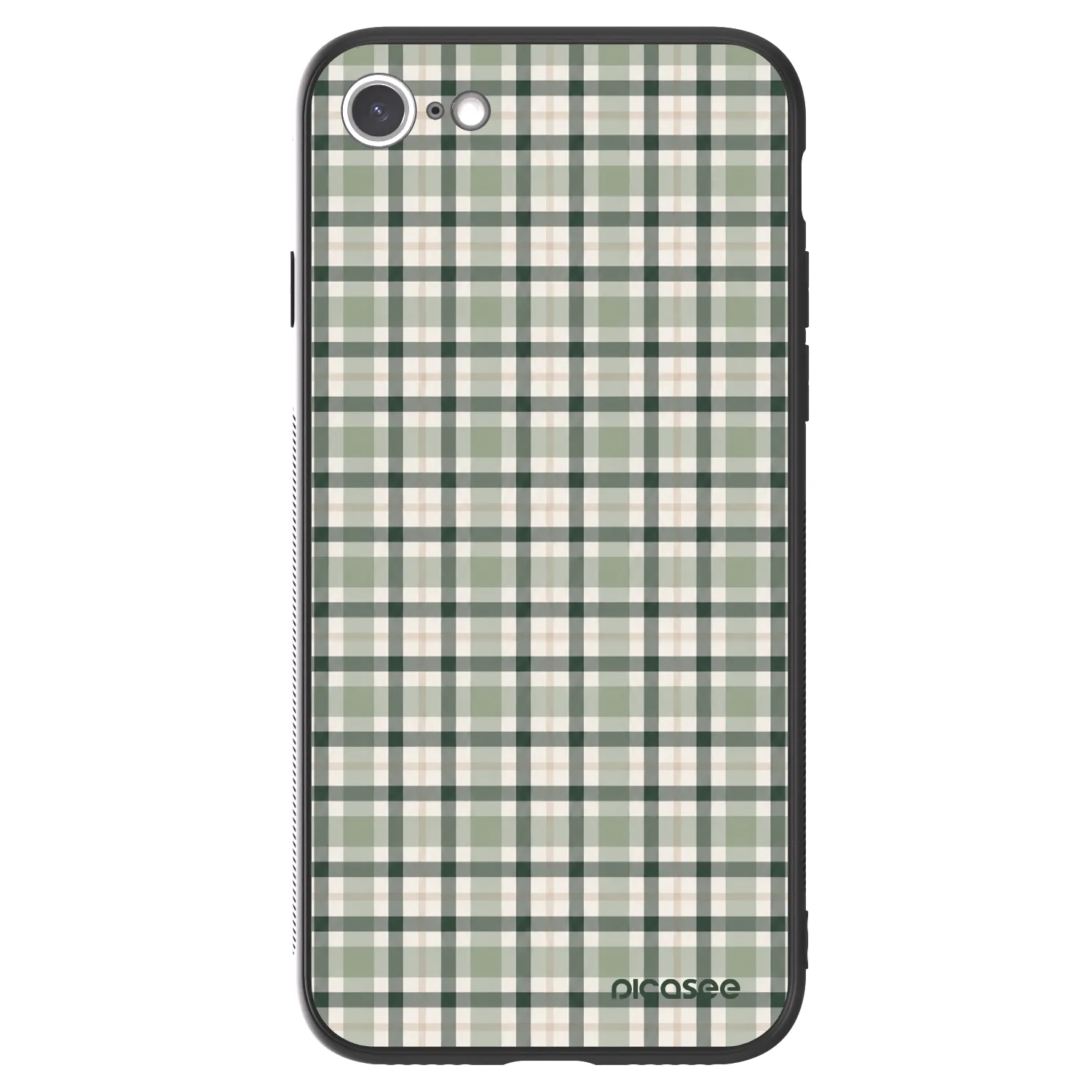 Picasee ULTIMATE CASE für Apple iPhone SE 2020 - Sage Tartan