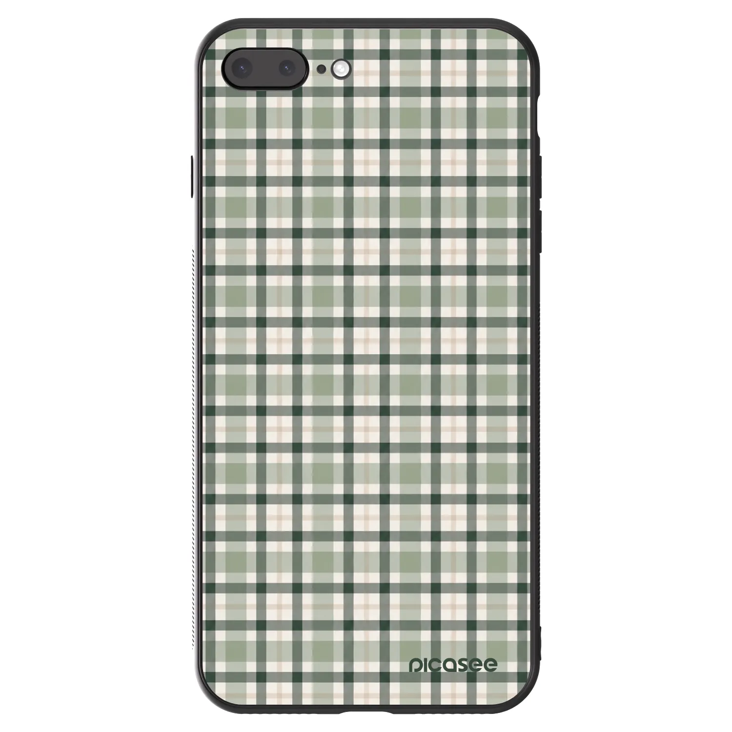 Picasee ULTIMATE CASE für Apple iPhone 8 Plus - Sage Tartan