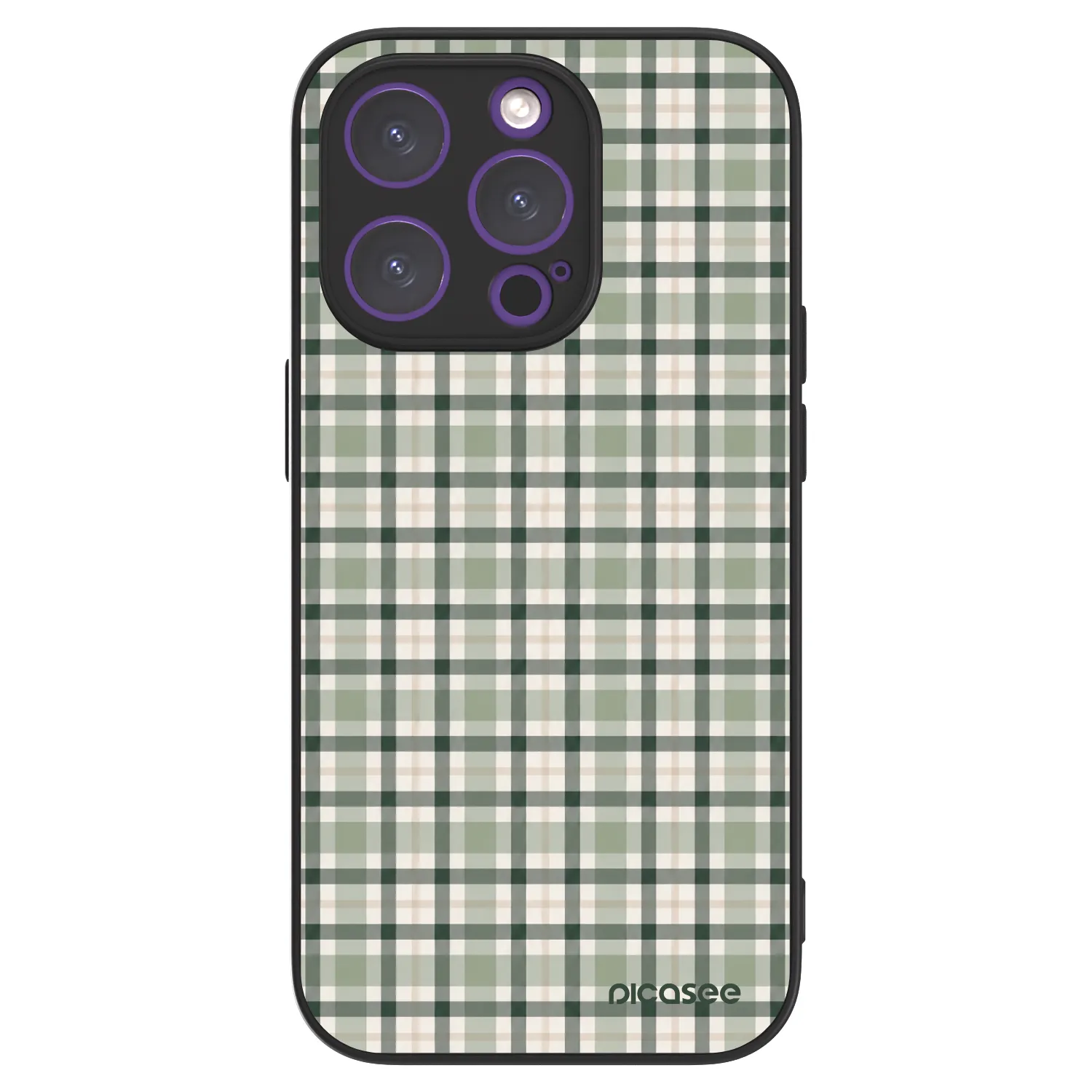 Picasee ULTIMATE CASE für Apple iPhone 14 Pro - Sage Tartan