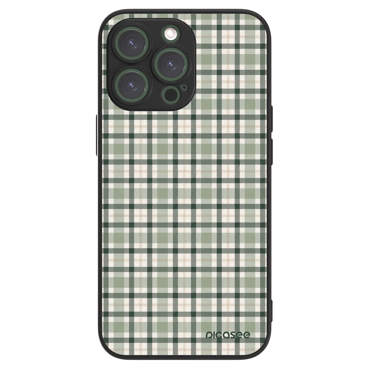 Picasee ULTIMATE CASE MagSafe für Apple iPhone 13 Pro - Sage Tartan