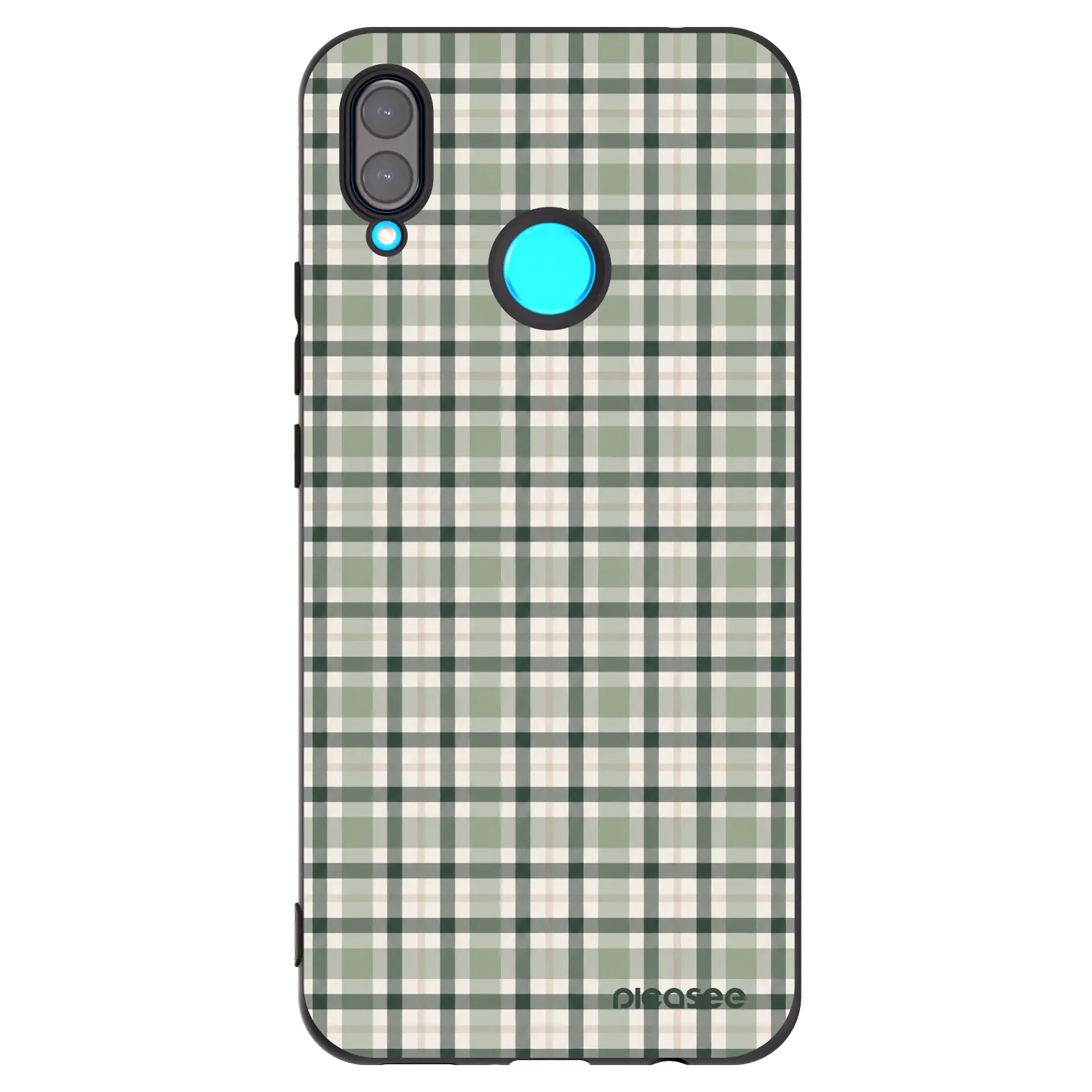 Picasee Huawei Nova 3i Hülle - Schwarzes Silikon - Sage Tartan