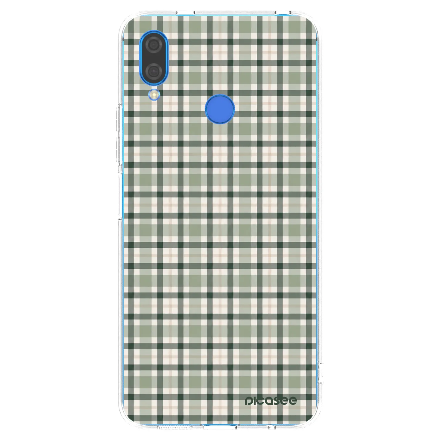 Picasee Huawei Nova 3i Hülle - Transparentes Silikon - Sage Tartan