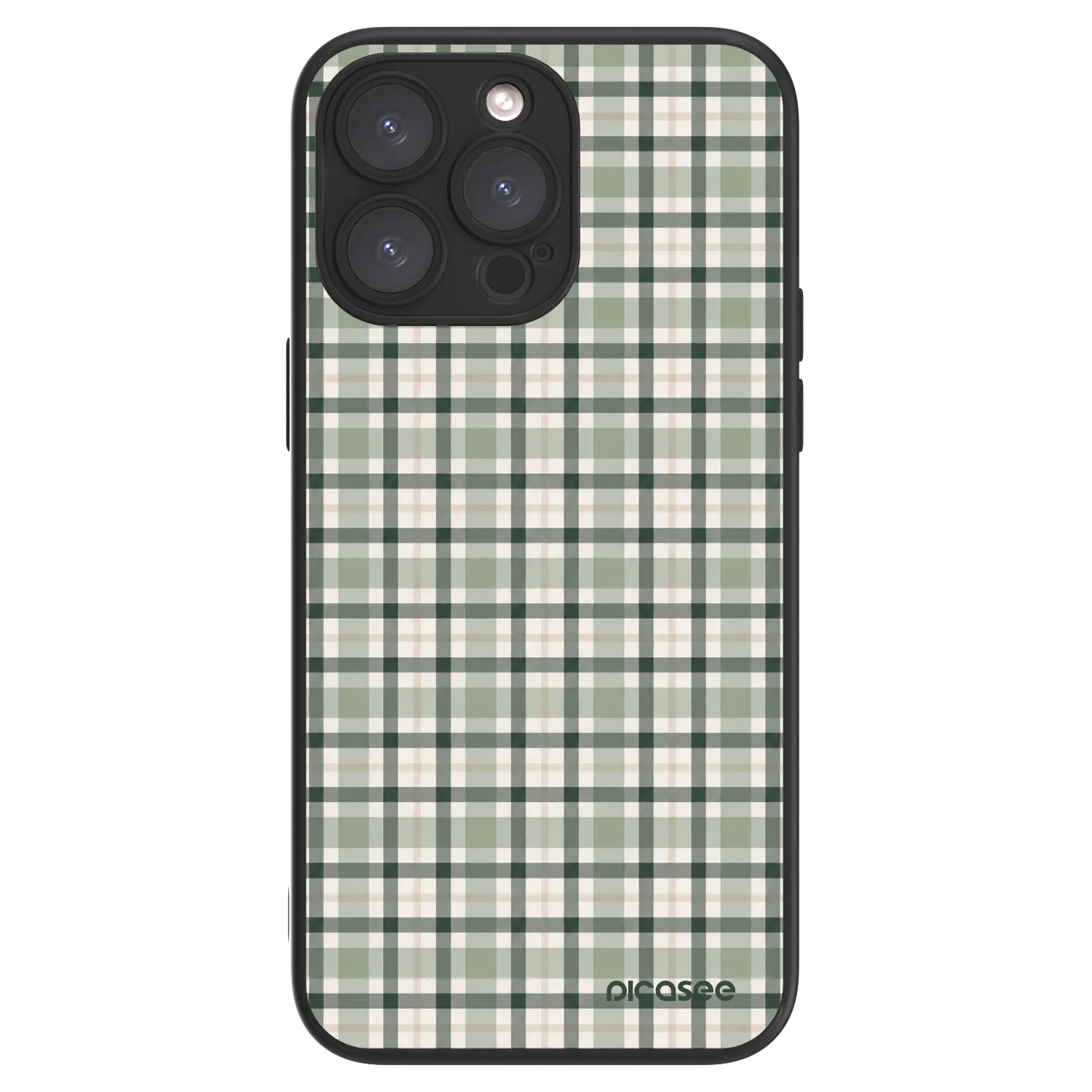Picasee ULTIMATE CASE MagSafe für Apple iPhone 15 Pro Max - Sage Tartan