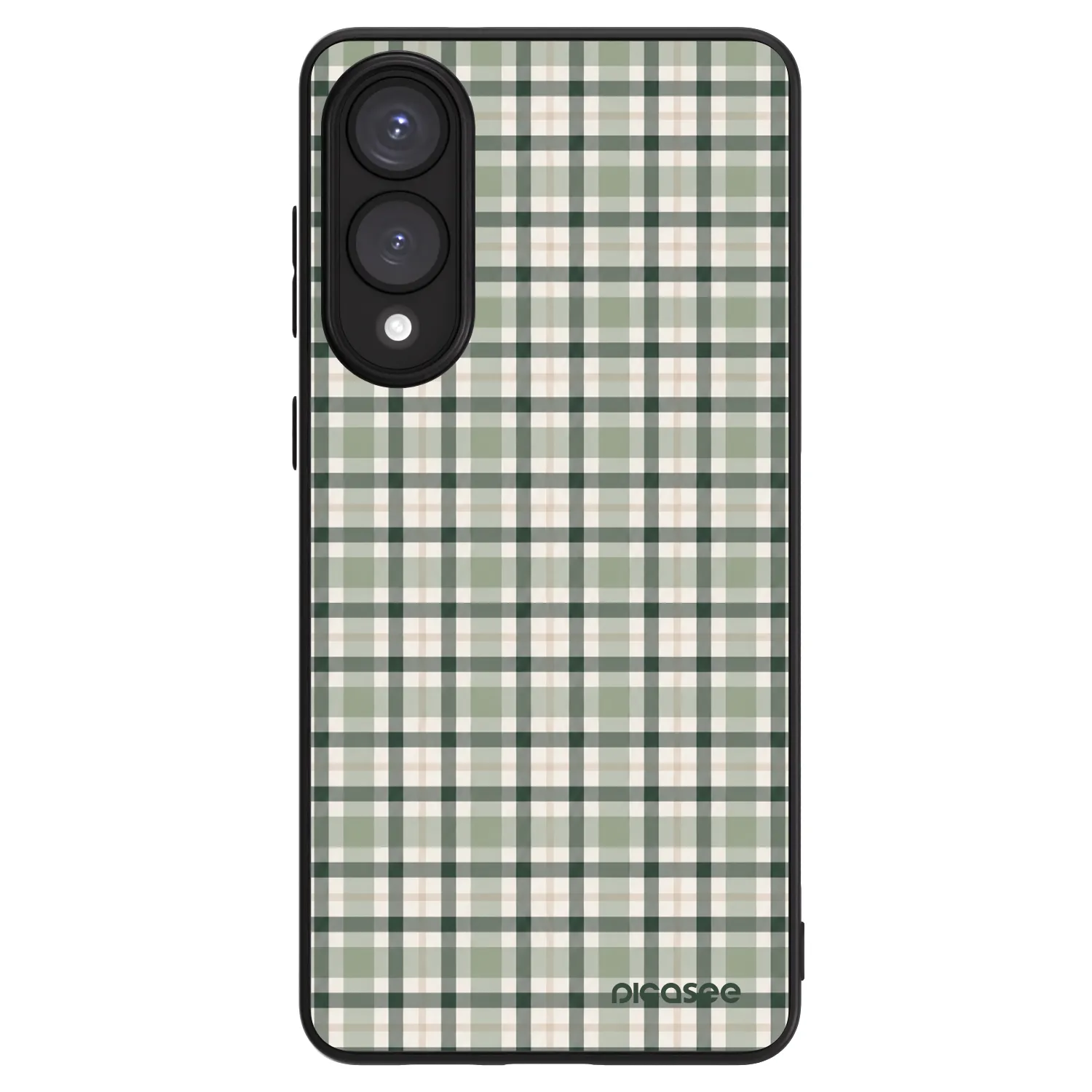 Picasee ULTIMATE CASE PowerShare für Samsung Galaxy S25 Edge 5G - Sage Tartan