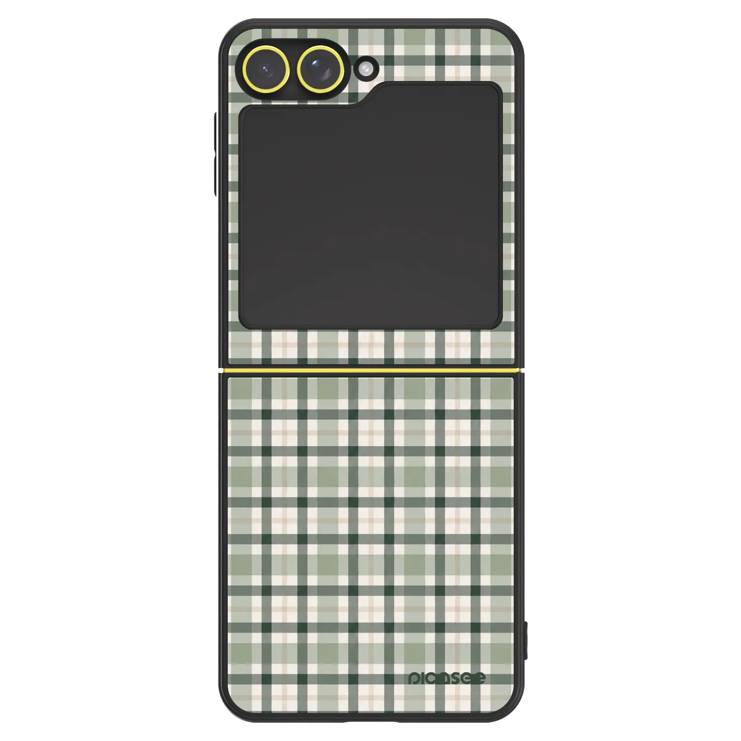 Picasee ULTIMATE CASE für Samsung Galaxy Z Flip5 5G - Sage Tartan