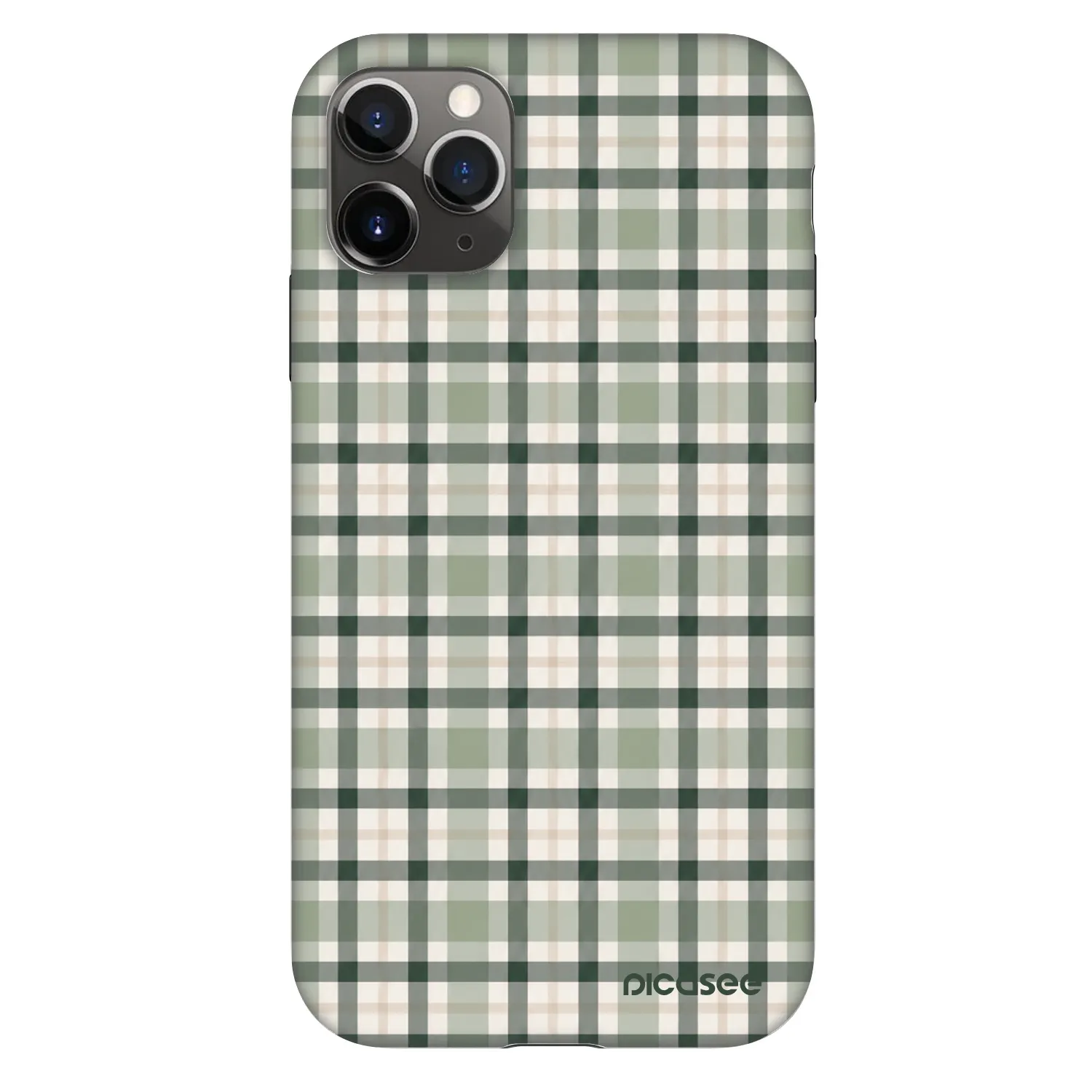 Picasee Fashion Case für Apple iPhone 11 Pro - Sage Tartan
