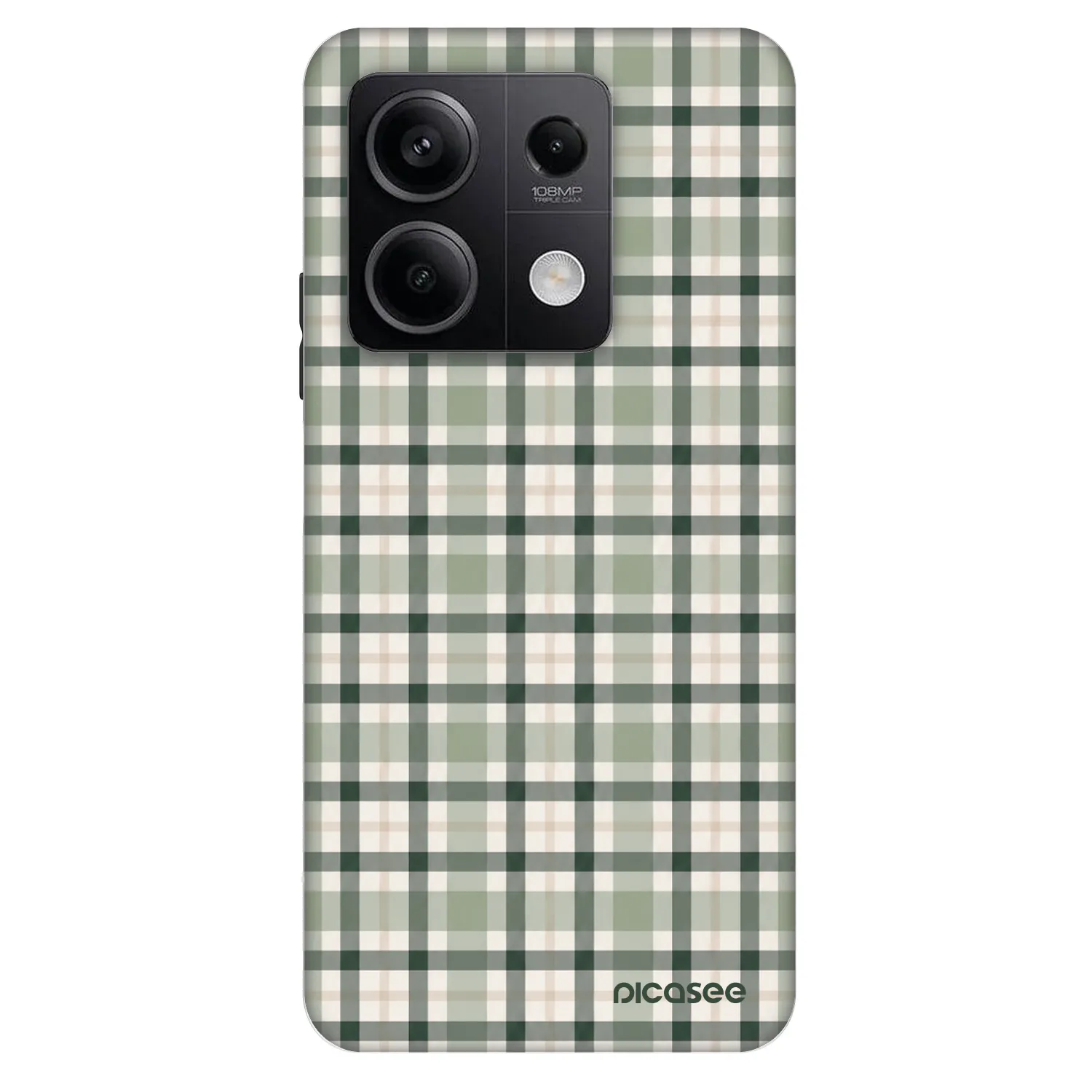 Picasee Fashion Case für Xiaomi Redmi Note 13 5G - Sage Tartan