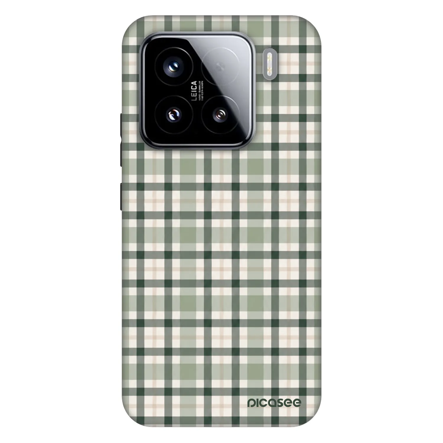 Picasee Fashion Case für Xiaomi 15 - Sage Tartan