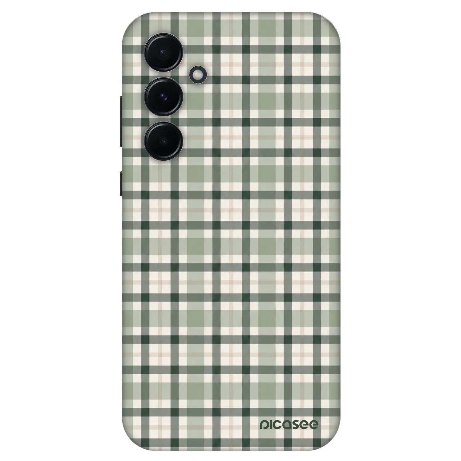 Picasee Fashion Case für Samsung Galaxy A55 5G A556B - Sage Tartan