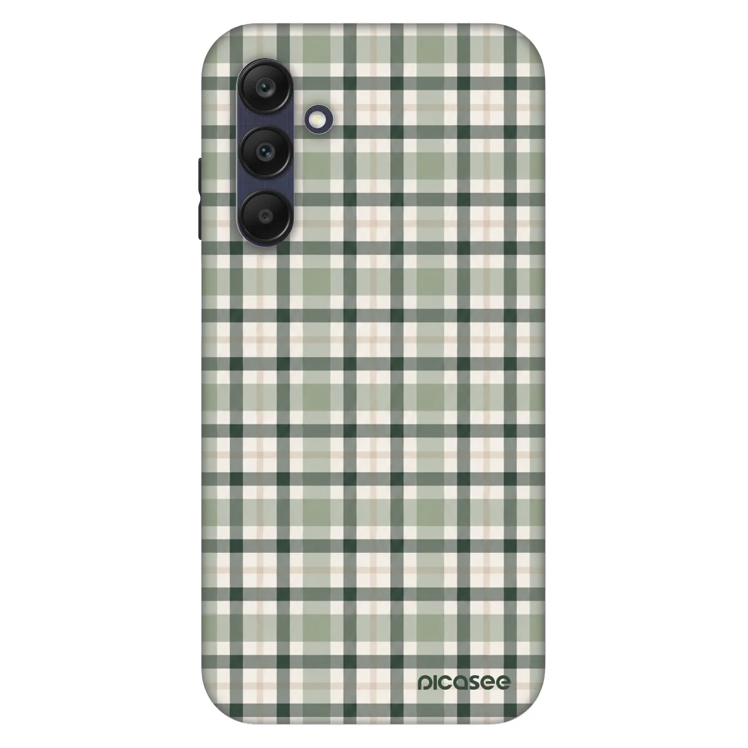 Picasee Fashion Case für Samsung Galaxy A25 A256B 5G - Sage Tartan