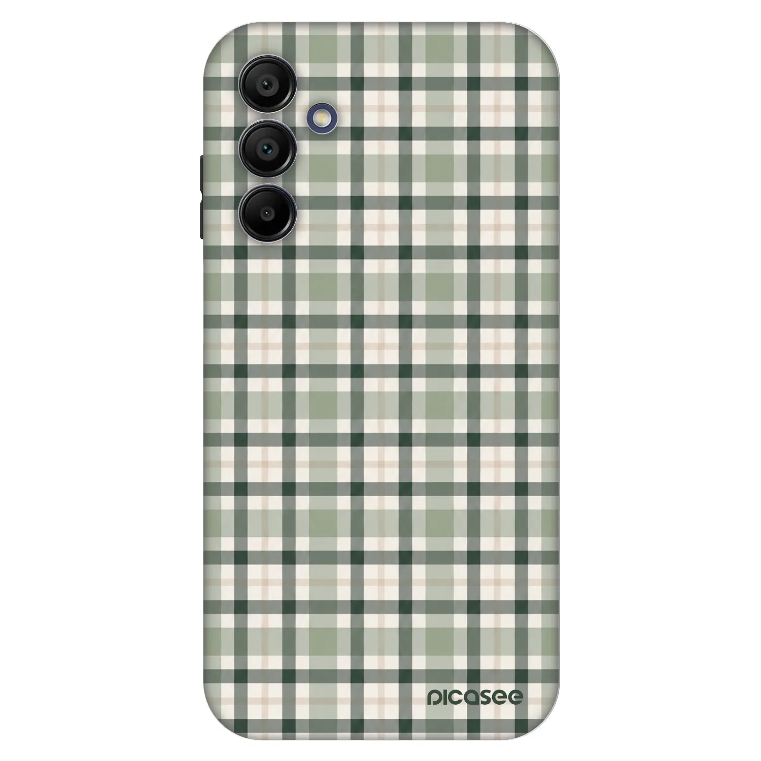 Picasee Fashion Case für Samsung Galaxy A15 A155F 4G - Sage Tartan
