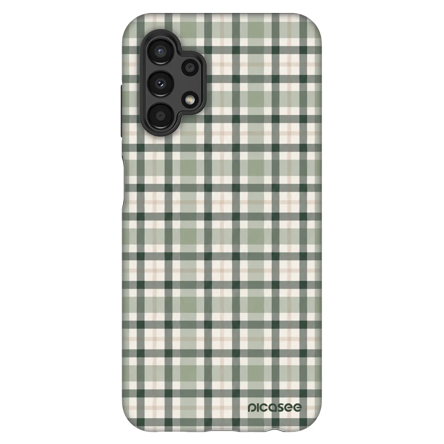 Picasee Fashion Case für Samsung Galaxy A13 4G A135 - Sage Tartan