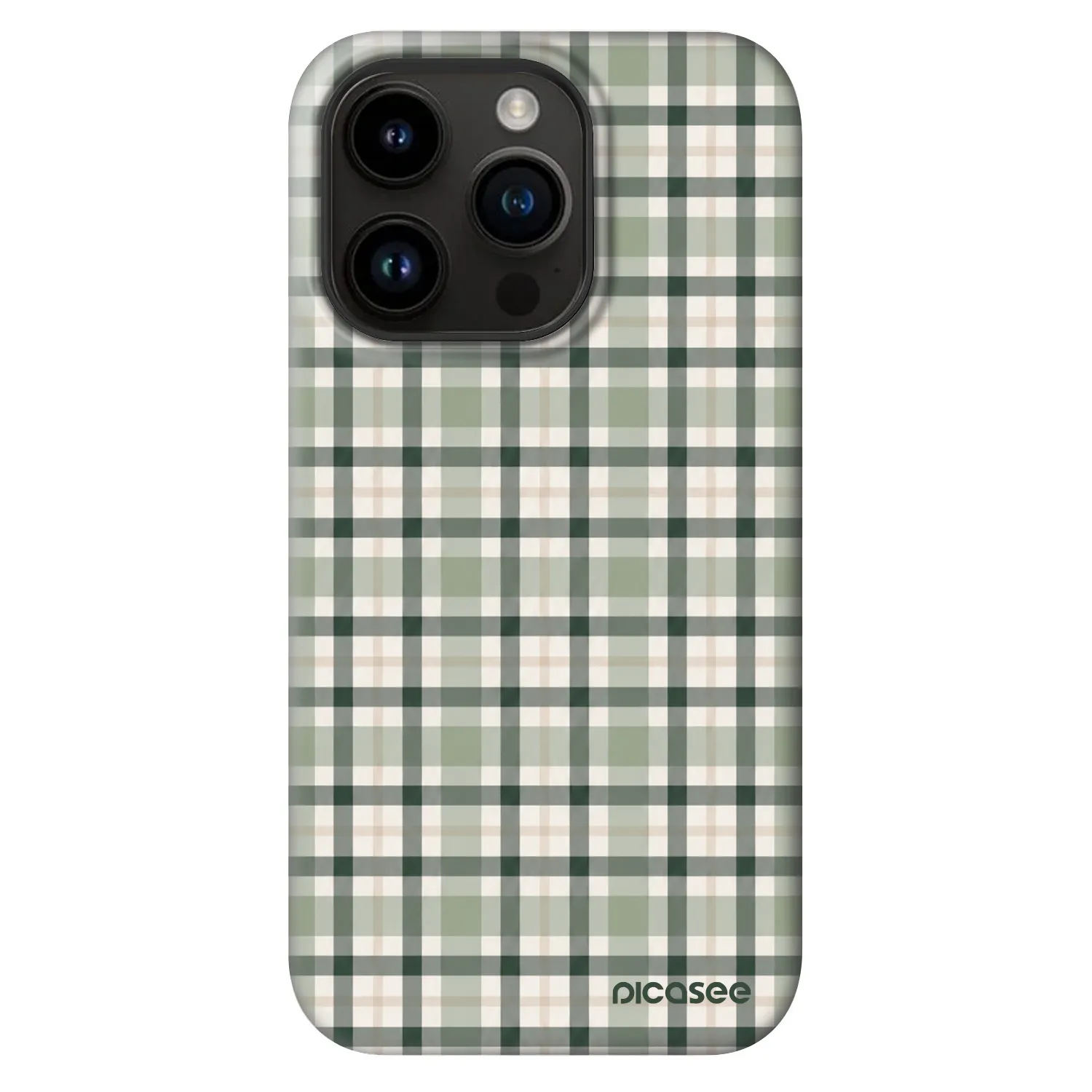 Picasee Fashion Case MagSafe für Apple iPhone 14 Pro - Sage Tartan