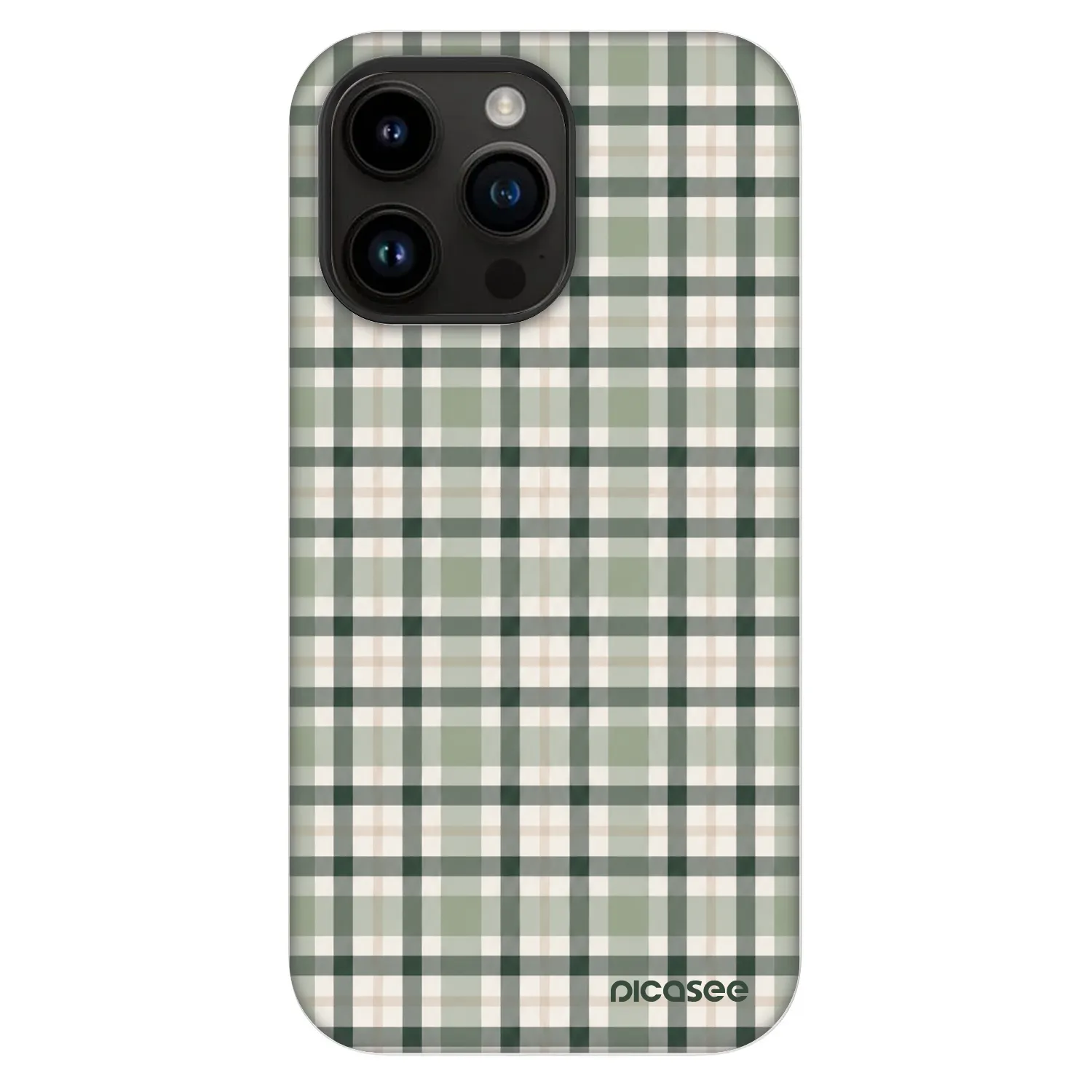 Picasee Fashion Case MagSafe für Apple iPhone 14 Pro Max - Sage Tartan