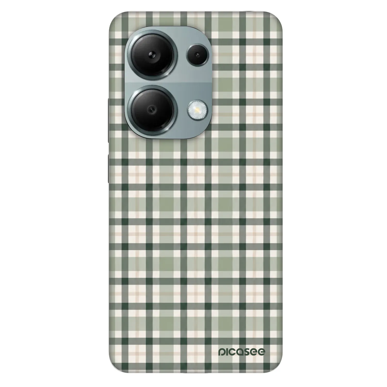 Picasee Fashion Case für Xiaomi Redmi Note 13 Pro 4G - Sage Tartan
