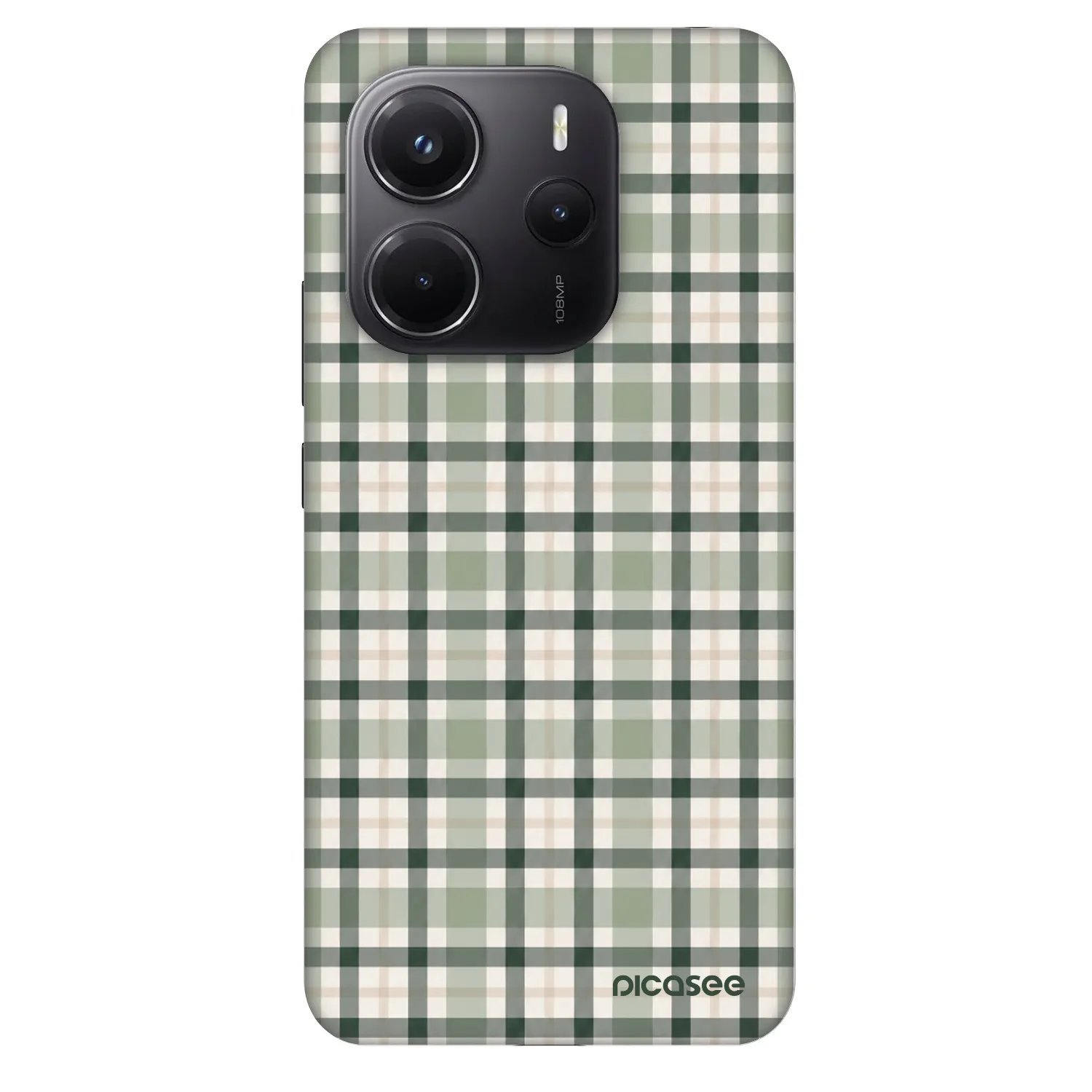 Picasee Fashion Case für Xiaomi Redmi Note 14 4G - Sage Tartan