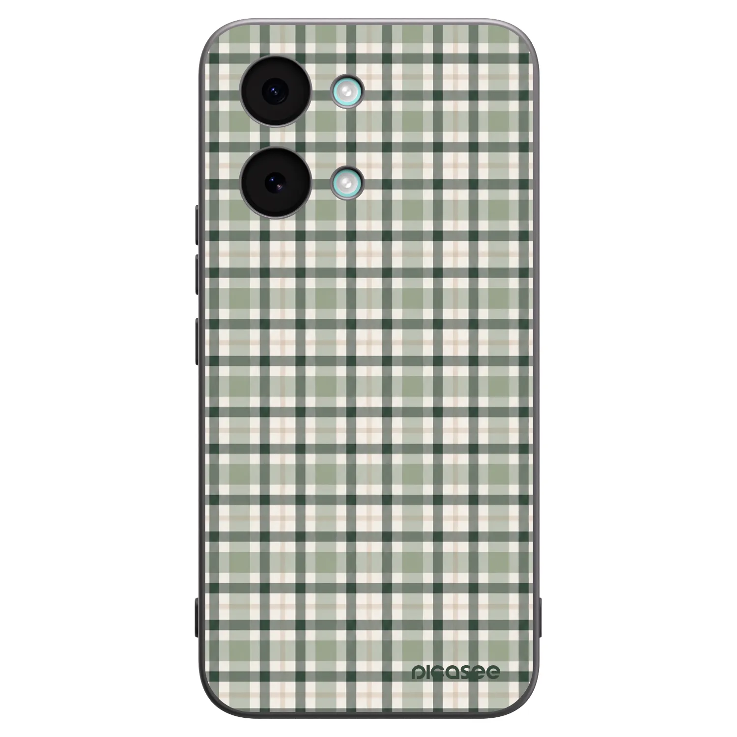 Picasee Xiaomi Poco X8 Pro Max Hülle - Schwarzes Silikon - Sage Tartan