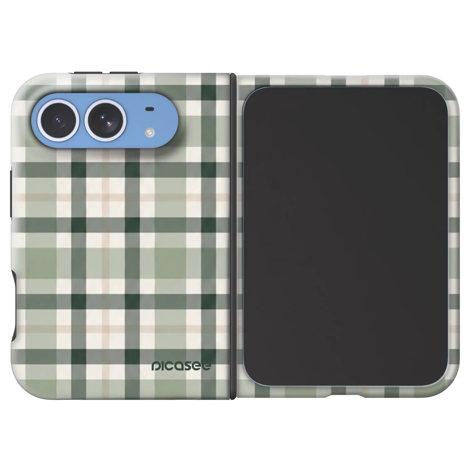 Picasee Fashion Case MagSafe für Apple iPhone Duo - Sage Tartan