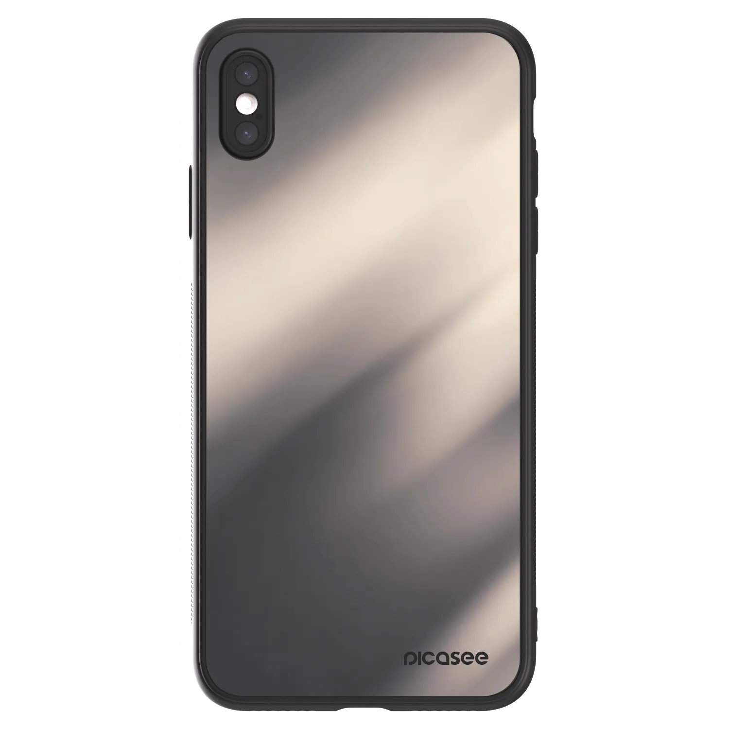 Picasee ULTIMATE CASE für Apple iPhone XS Max - Smoky Beige