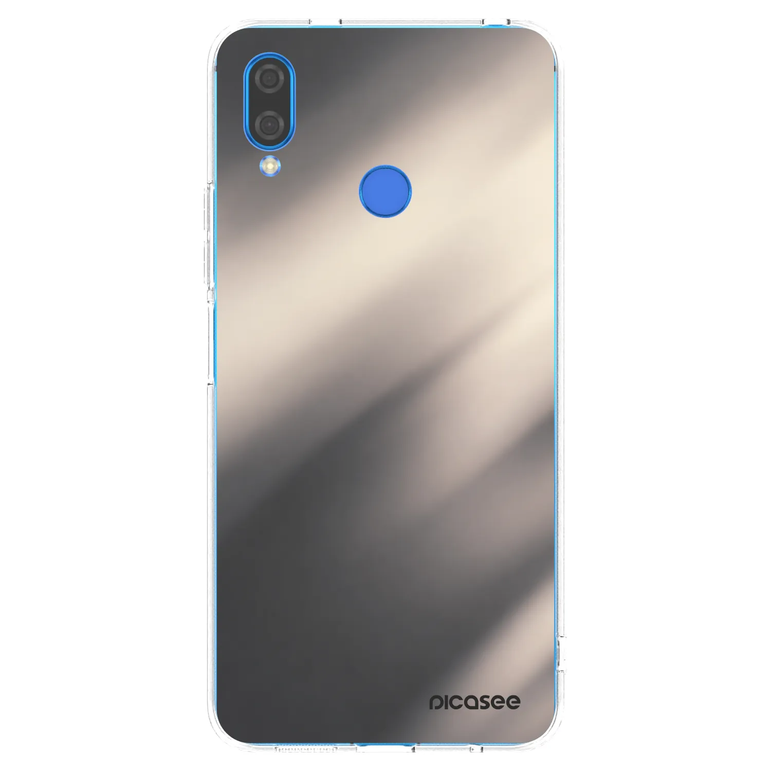 Picasee Huawei Nova 3 Hülle - Transparentes Silikon - Smoky Beige